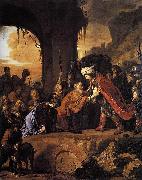 Salomon de Bray Joseph Receives His Father and Brothers in Egypt Sweden oil painting artist